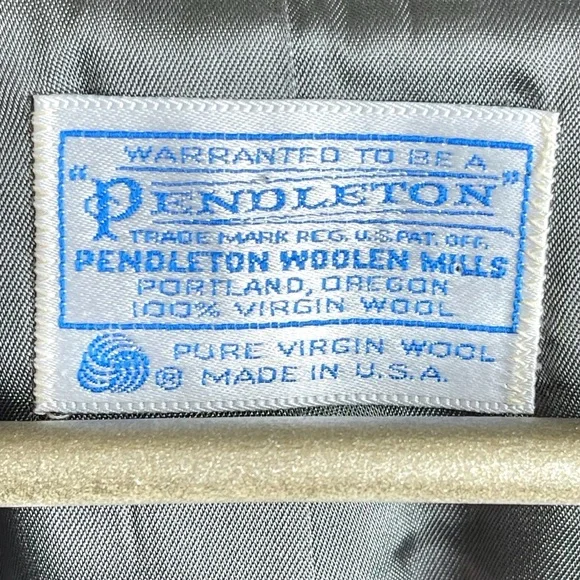 Pendleton Gray Virgin Wool Blazer Size 20W - Picture 5 of 7